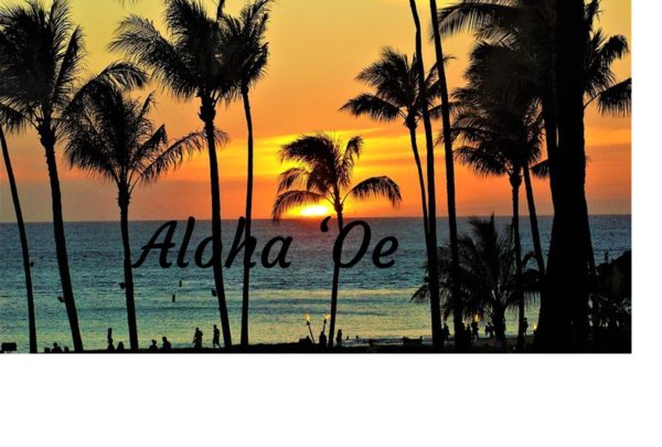 Aloha 'Oe for TTBB Voices