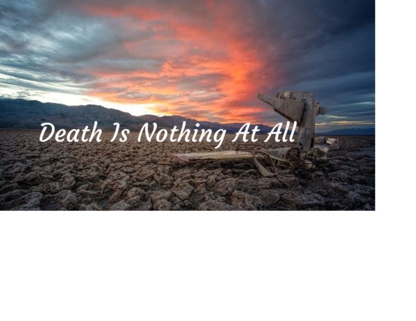 Death Is Nothing At All for SSAATBB voices