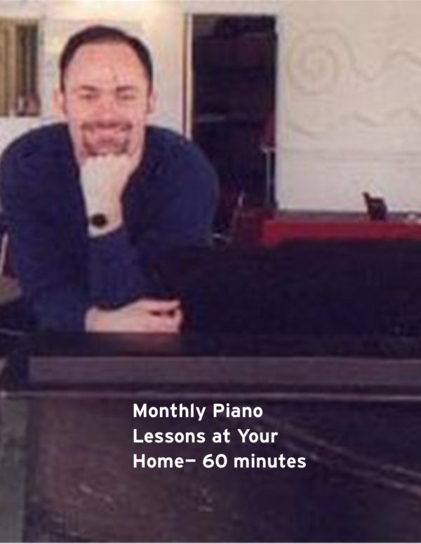 Monthly Piano Lessons in Your San Francisco Home - 60 minutes per week (4 weeks)