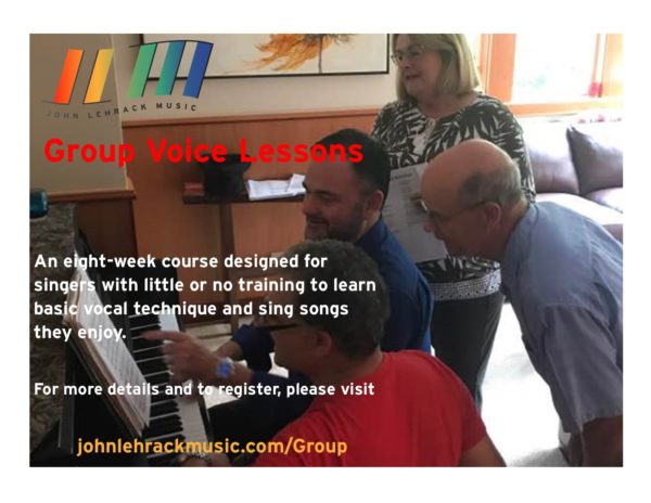 Group Voice Lessons - Wednesdays